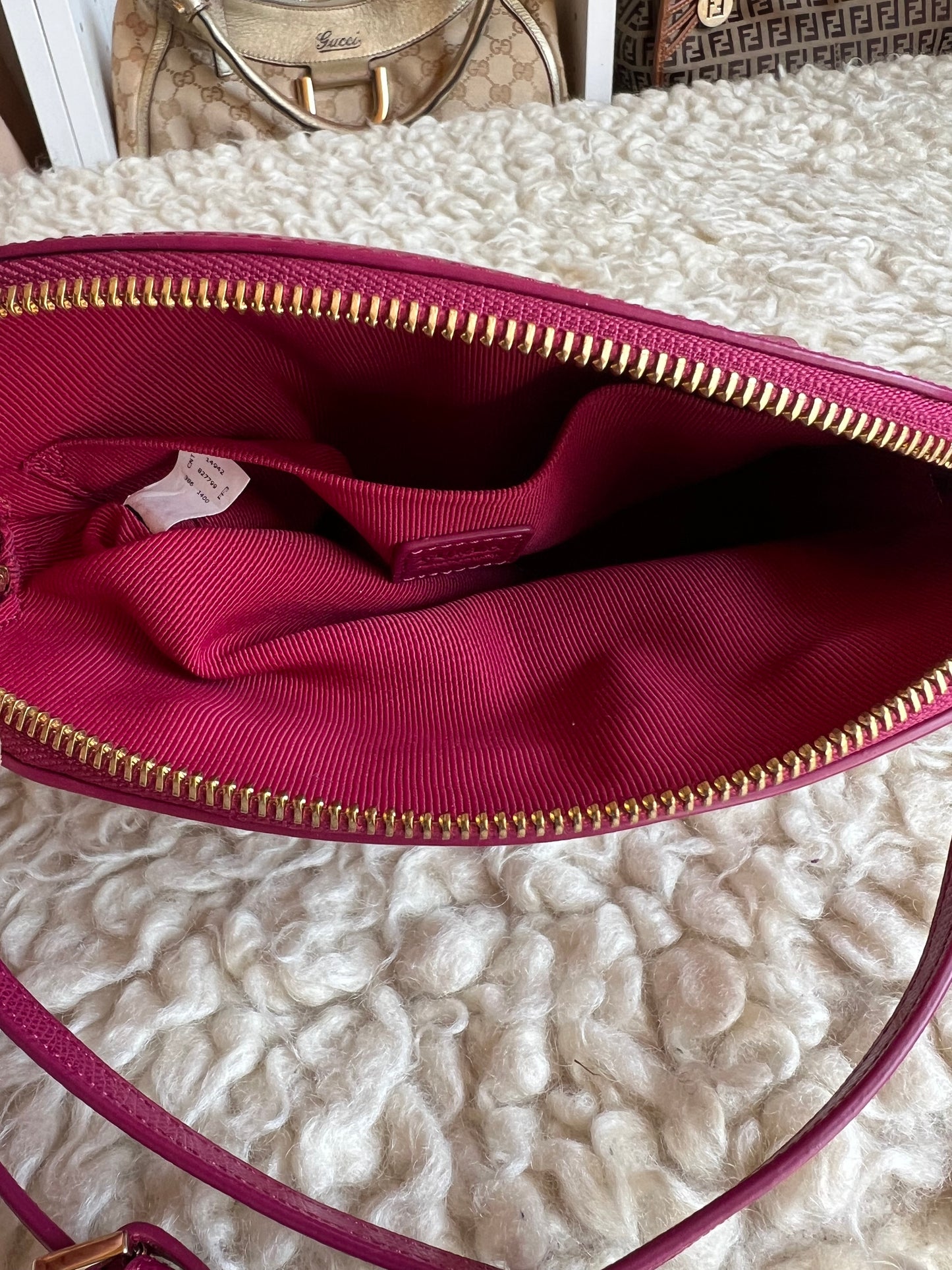 Furla Mini Pink Crossbody Bag