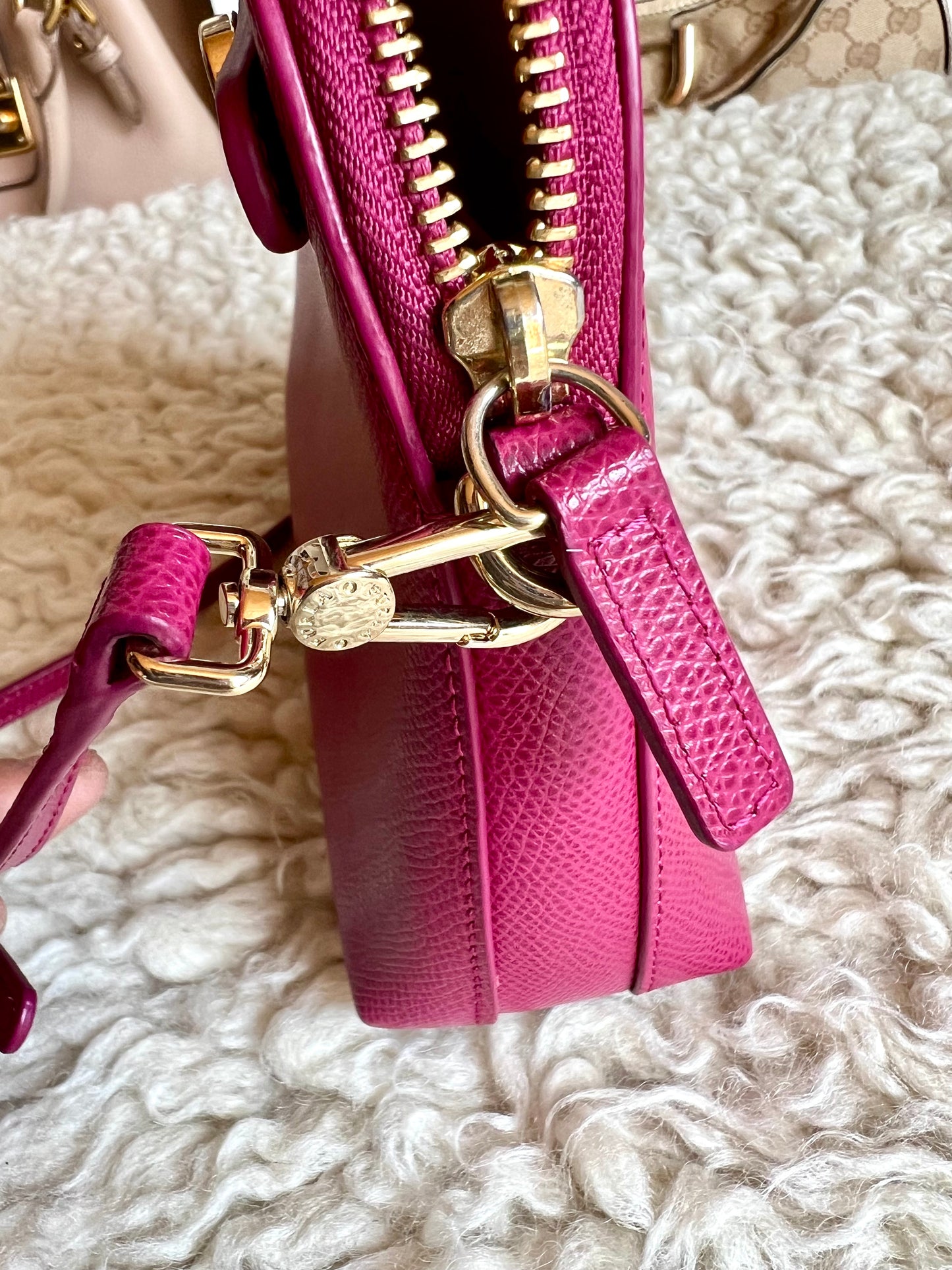 Furla Mini Pink Crossbody Bag