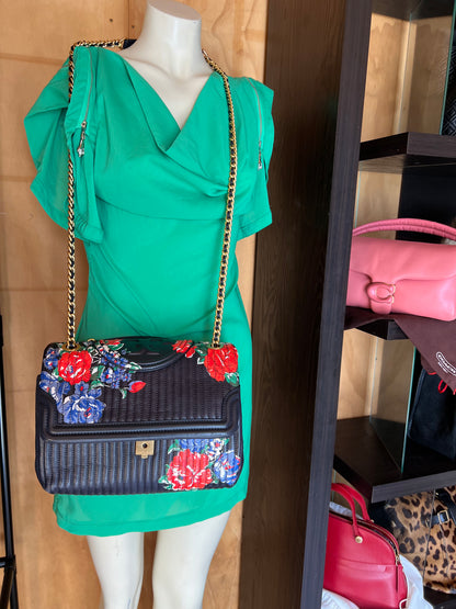 Tory Burch Flower Soft Fleming Quilted, Convertible Crossbody Bag