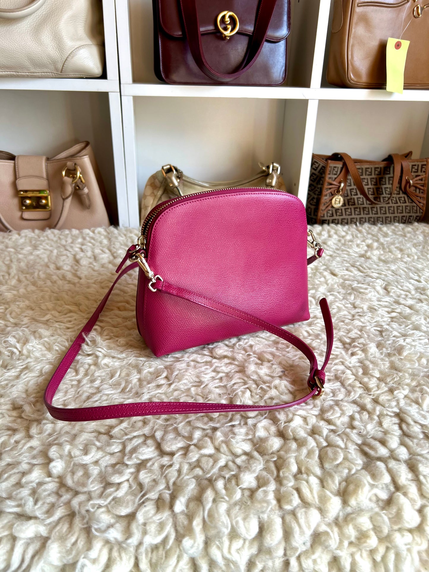 Furla Mini Pink Crossbody Bag