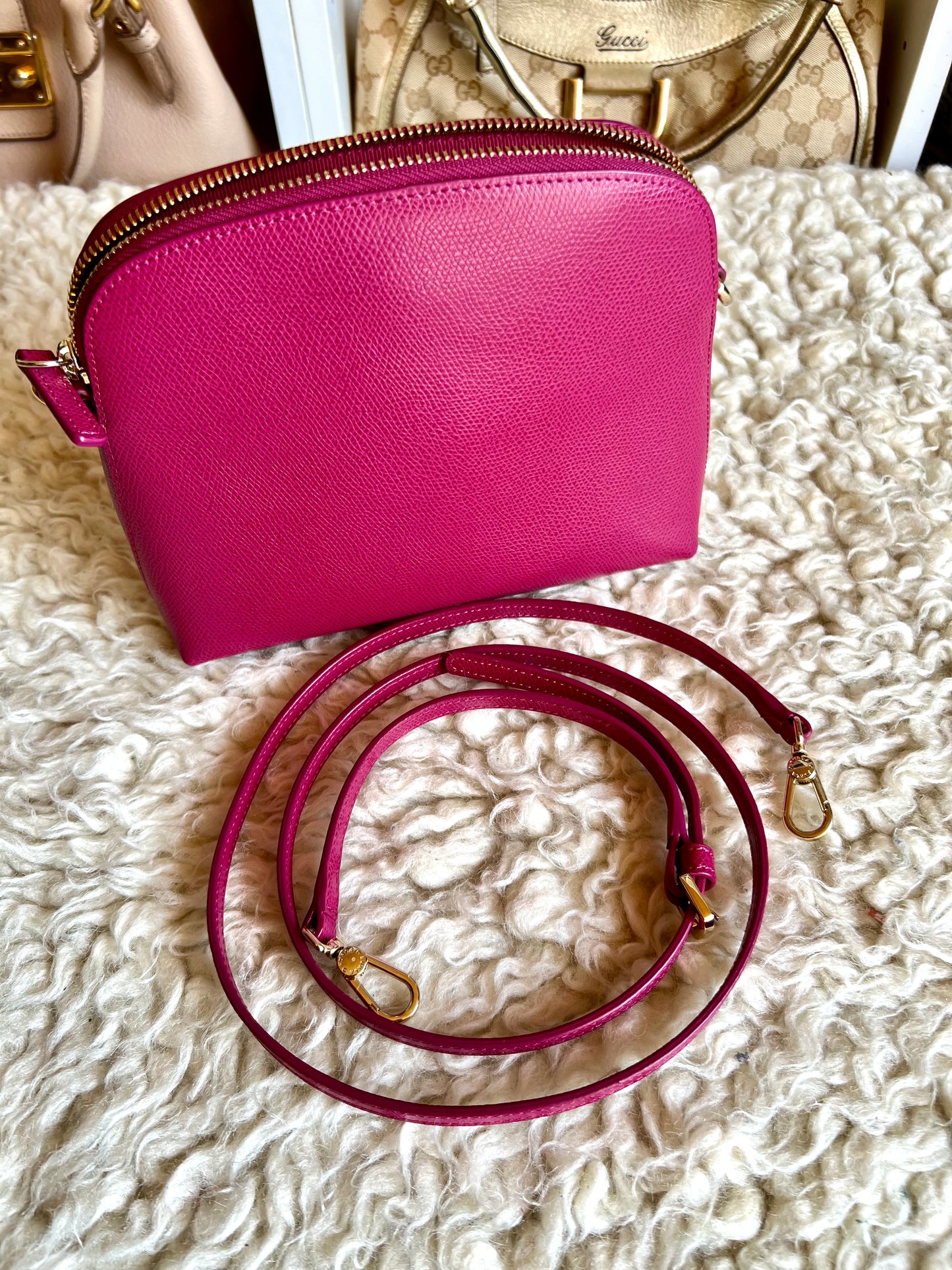 Furla Mini Pink Crossbody Bag