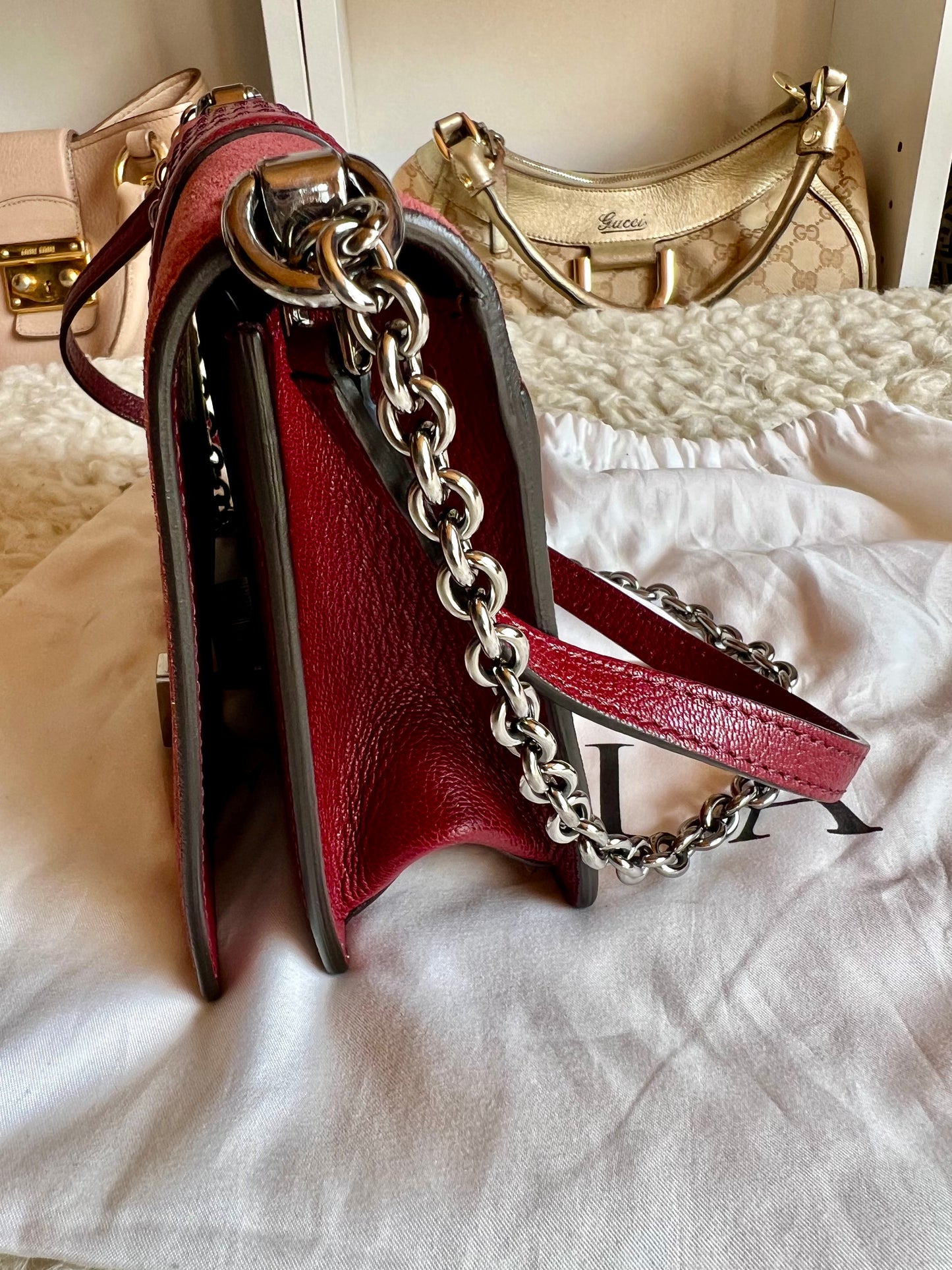 Furla Suede, Leather Shoulder & Crossbody Bag