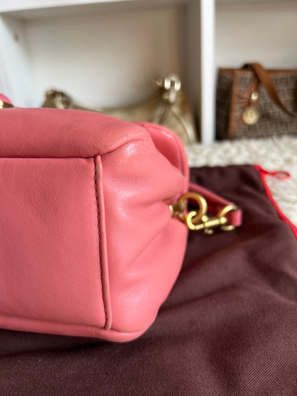 Coach Tabby Pink Puffy Leather Shoulder & Crossbody Bag