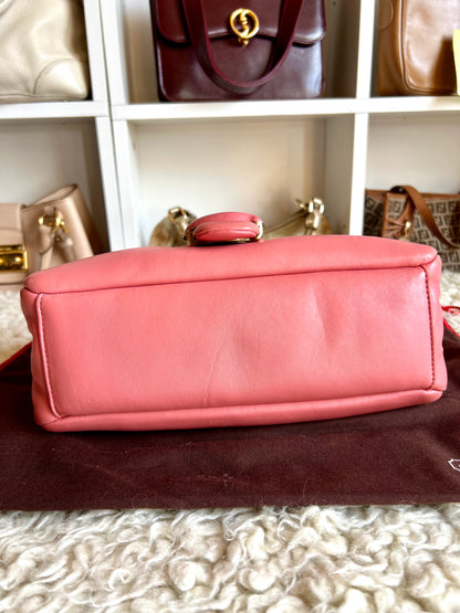 Coach Tabby Pink Puffy Leather Shoulder & Crossbody Bag