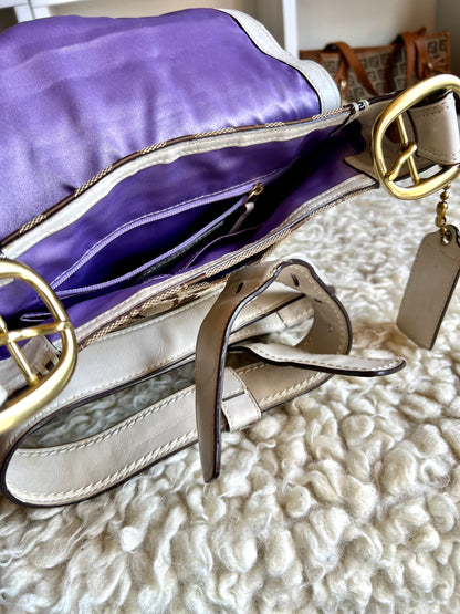 Coach Canvas Leather Small Crossbody